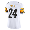 Johmsee Player P.Steelers #24 Joey Porter Jr. White Vapor F.U.S.E. Limited Stitched Jerseys