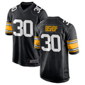 Johmsee P.Steelers #30 Jaylen Warren Black Game American Stitched Jerseys