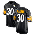 Johmsee P.Steelers #30 Jaylen Warren Player Black Home Game Stitched Jerseys