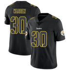 Johmsee P.Steelers #30 Jaylen Warren Player Black Impact Limited Stitched Jerseys