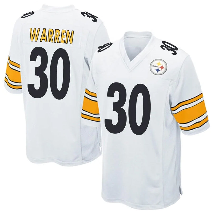 Johmsee P.Steelers #30 Jaylen Warren Player Game White Stitched Jerseys