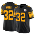Johmsee P.Steelers #32 Franco Harris Player Black Vapor F.U.S.E. Limited Stitched Jerseys