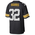 Johmsee P.Steelers #32 Franco Harris Player Mitchell & Ness Black Legacy Replica Stitched Jerseys