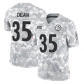 Johmsee P.Steelers #35 Jamel Dean Player Arctic Camo Limited Salute To Service Home Game Stitched Jerseys