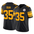 Johmsee P.Steelers #35 Jamel Dean Player Black Limited 2nd Alternate Vapor F.U.S.E. Home Game Stitched Jerseys