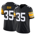 Johmsee P.Steelers #35 Jamel Dean Player Black Limited Alternate Vapor F.U.S.E. Home Game Stitched Jerseys