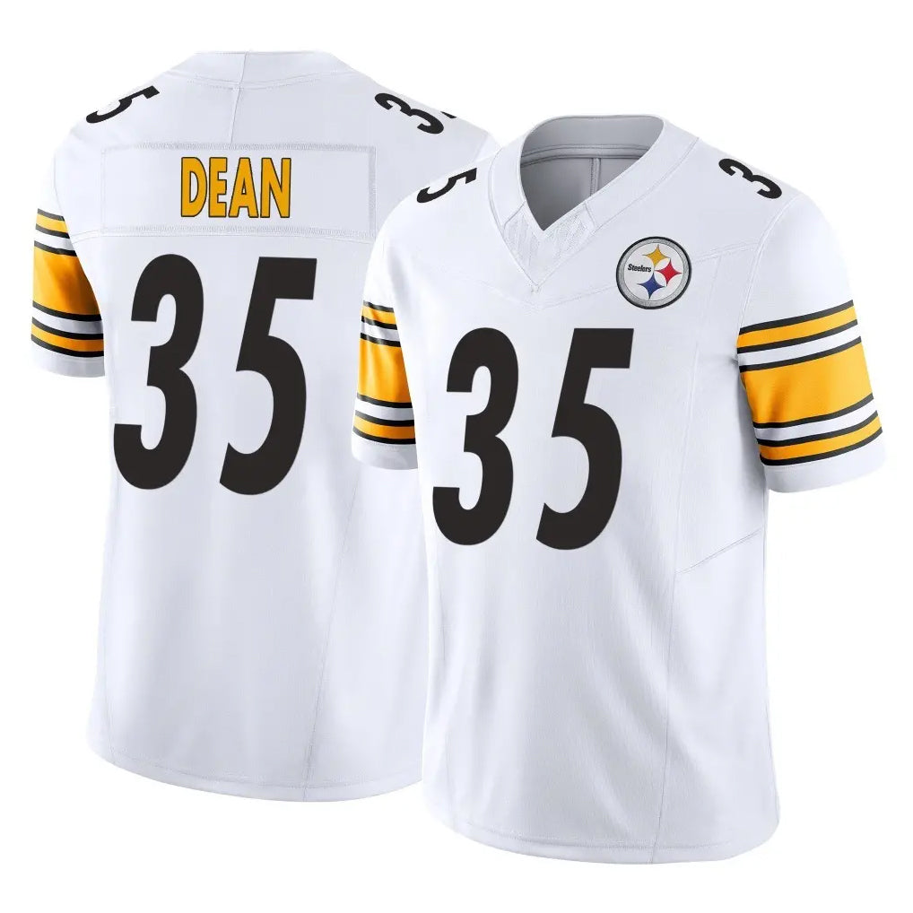 Johmsee P.Steelers #35 Jamel Dean Player White Limited Vapor F.U.S.E. Home Game Stitched Jerseys