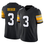 Johmsee P.Steelers #3 Jaquan Brisker Player Black Limited Alternate Vapor F.U.S.E. Home Game Stitched Jerseys