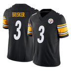 Johmsee P.Steelers #3 Jaquan Brisker Player Black Limited Vapor F.U.S.E. Home Game Stitched Jerseys