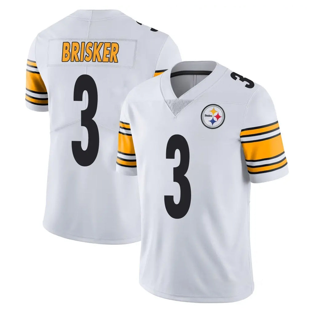 Johmsee P.Steelers #3 Jaquan Brisker Player White Limited Vapor Untouchable Home Game Stitched Jerseys