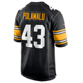Johmsee P.Steelers #43 Troy Polamalu Black Retired Player American Stitched Jerseys