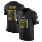 Johmsee P.Steelers #51 Nick Herbig Player Black Impact Limited Home Game Stitched Jerseys