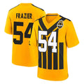 Johmsee P.Steelers #54 Zach Frazier Player Gold Limited 1933 Throwback Home Game Stitched Jerseys