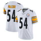 Johmsee P.Steelers #54 Zach Frazier Player White Limited Vapor Untouchable Home Game Stitched Jerseys