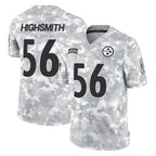 Johmsee P.Steelers #56 Alex Highsmith Player Arctic Camo Limited Salute To Service Home Game Stitched Jerseys
