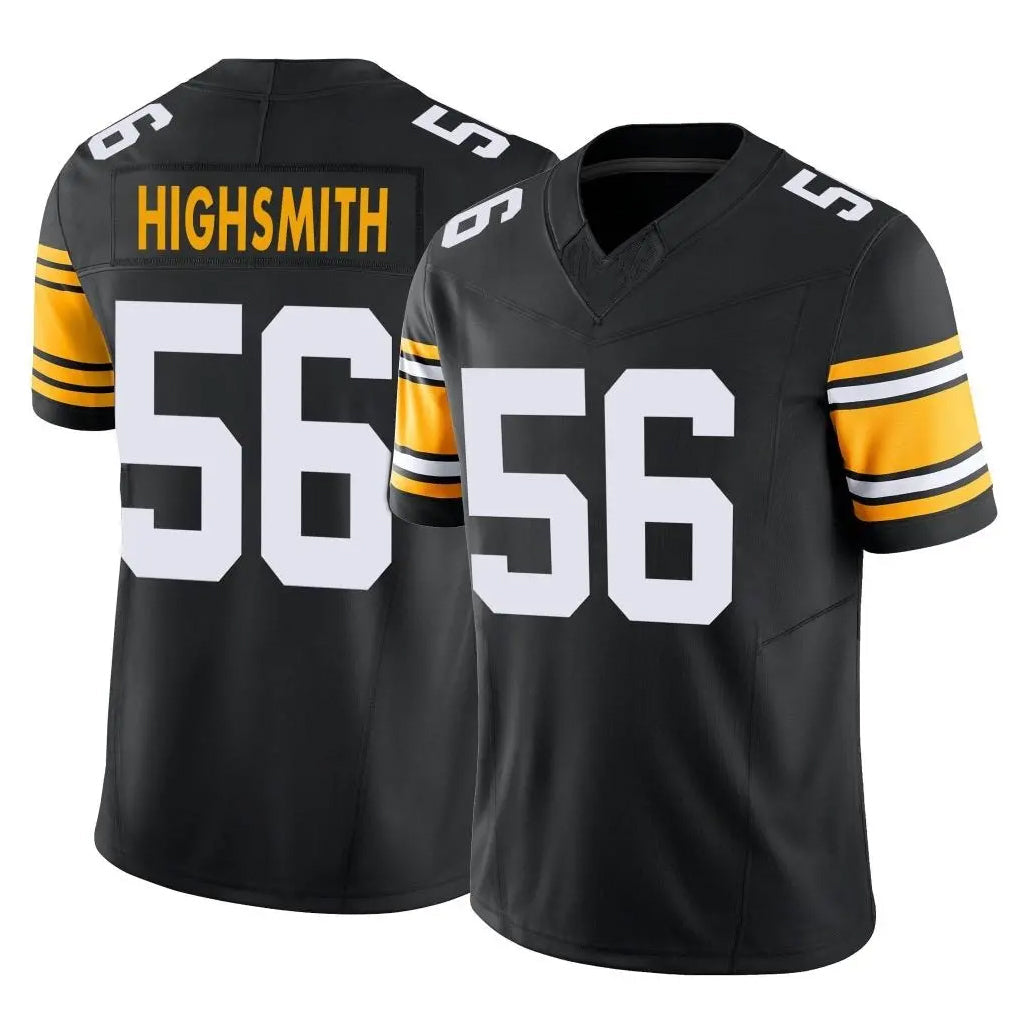 Johmsee P.Steelers #56 Alex Highsmith Player Black Limited Alternate Vapor F.U.S.E. Home Game Stitched Jerseys