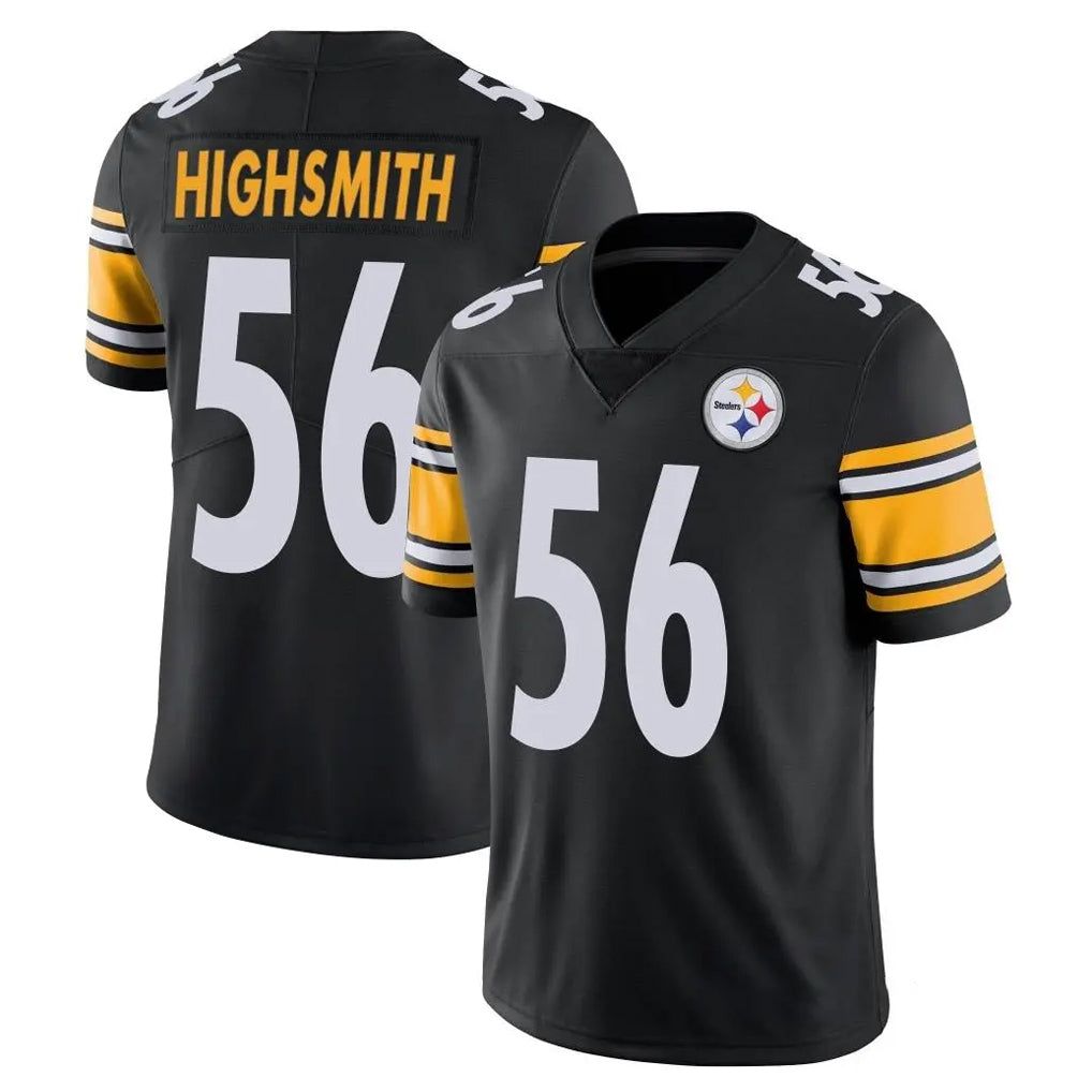 Johmsee P.Steelers #56 Alex Highsmith Player Black Limited Vapor Untouchable Home Game Stitched Jerseys