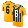 Johmsee P.Steelers #6 Patrick Queen Player Gold Legend Limited 1933 Throwback Performance Home Game Stitched Jerseys
