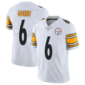 Johmsee P.Steelers #6 Patrick Queen Player White Limited Vapor Untouchable Home Game Stitched Jerseys