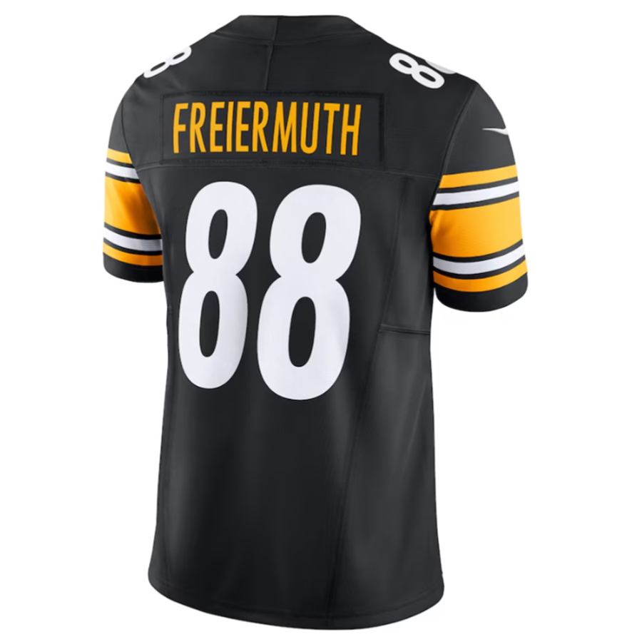Johmsee P.Steelers #88 Pat Freiermuth Black Vapor F.U.S.E. Limited Jersey American Stitched Jersey