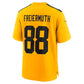 P.Steelers #88 Pat Freiermuth Gold Alternate 1933 Throwback Game Stitched American Football Jerseys