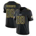 Johmsee P.Steelers #88 Pat Freiermuth Player Black Impact Limited Home Game Stitched Jerseys