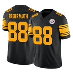 Johmsee P.Steelers #88 Pat Freiermuth Player Black Limited 2nd Alternate Vapor F.U.S.E. Home Game Stitched Jerseys