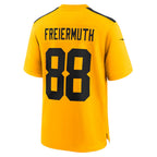 Johmsee P.Steelers #88 Pat Freiermuth Player Gold Alternate 1933 Throwback Game Stitched Jerseys