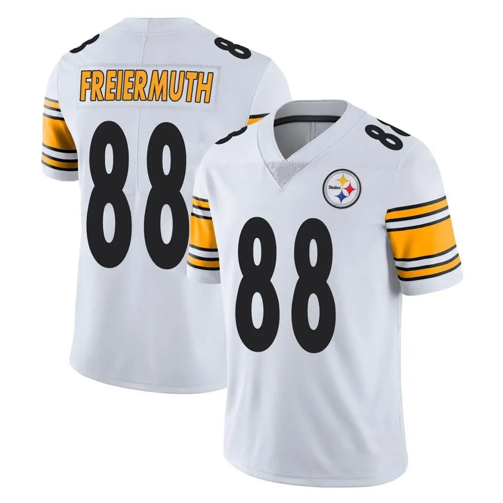 Johmsee P.Steelers #88 Pat Freiermuth Player White Limited Vapor Untouchable Home Game Stitched Jerseys
