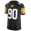 Johmsee P.Steelers #90 T.J. Watt Black Vapor F.U.S.E. Limited Stitched Jerseys