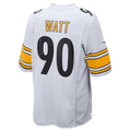 Johmsee P.Steelers #90 T.J. Watt Player White Game Stitched Jerseys