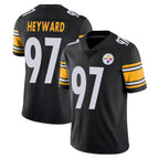 Johmsee P.Steelers #97 Cameron Heyward Player Black Limited Vapor Untouchable Home Game Stitched Jerseys