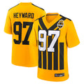 Johmsee P.Steelers #97 Cameron Heyward Player Gold Alternate 1933 Throwback Game Stitched Jersey