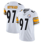 Johmsee P.Steelers #97 Cameron Heyward Player White Limited Vapor Untouchable Home Game Stitched Jerseys