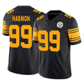 Johmsee P.Steelers #99 Derrick Harmon Player Black Limited 2nd Alternate Vapor F.U.S.E. Home Game Stitched Jerseys