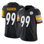 Johmsee P.Steelers #99 Derrick Harmon Player Black Limited Vapor F.U.S.E. Home Game Stitched Jerseys