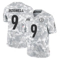 Johmsee P.Steelers #9 Chris Boswell Player Arctic Camo Limited Salute To Service Home Game Stitched Jerseys