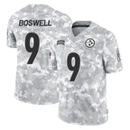 Johmsee P.Steelers #9 Chris Boswell Player Arctic Camo Limited Salute To Service Home Game Stitched Jerseys