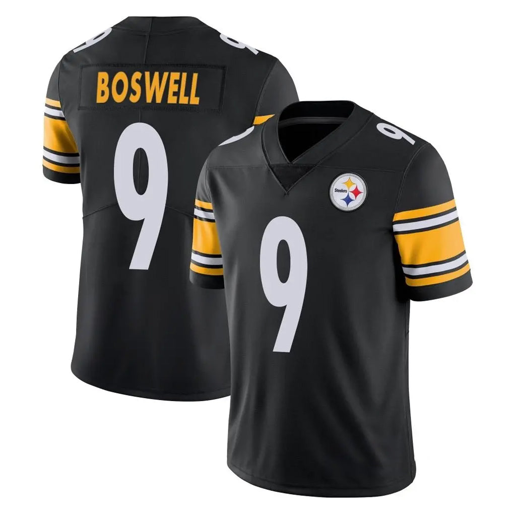Johmsee P.Steelers #9 Chris Boswell Player Black Limited Vapor Untouchable Home Game Stitched Jerseys