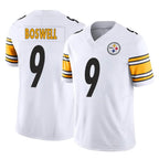 Johmsee P.Steelers #9 Chris Boswell Player White Limited Vapor F.U.S.E. Home Game Stitched Jerseys