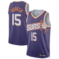 Johmsee P.Suns #15 Devin Booker Purple Swingman Player Jerseys - Icon Edition