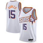 Johmsee P.Suns #15 Devin Booker White Swingman Player Jerseys - Association Edition