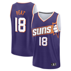 Johmsee P.Suns #18 Koa Peat Fanatics Purple Fast Break Jerseys - Icon Edition