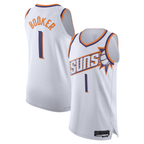 Johmsee P.Suns #1 Devin Booker White Authentic Jerseys - Association Edition