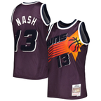 Johmsee P.Sunss #13 Steve Nash Mitchell & Ness Purple 1996-1997 Hardwood Classics Off-Court Swingman Jerseys
