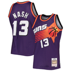 Johmsee P.Sunss #13 Steve Nash Mitchell & Ness Purple 1996-1997 Hardwood Classics Swingman Jerseys