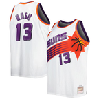 Johmsee P.Sunss #13 Steve Nash Mitchell & Ness White Big & Tall Hardwood Classics 1996-1997 Swingman Jerseys