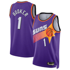 Johmsee P.Sunss #1 Devin Booker Purple Swingman Jerseys - Classic Edition