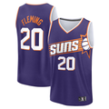 Johmsee P.Sunss #20 Rasheer Fleming Fanatics Purple Fast Break Replica Jerseys - Icon Edition