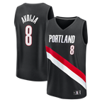 Johmsee PT.Blazers #8 Deni Avdija Fanatics Black Fast Break Replica Jerseys - Icon Edition